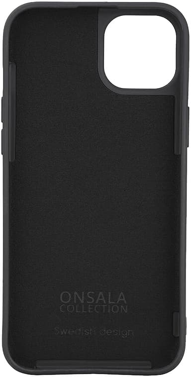 Onsala iPhone 15 Plus Silicone deksel (sort)