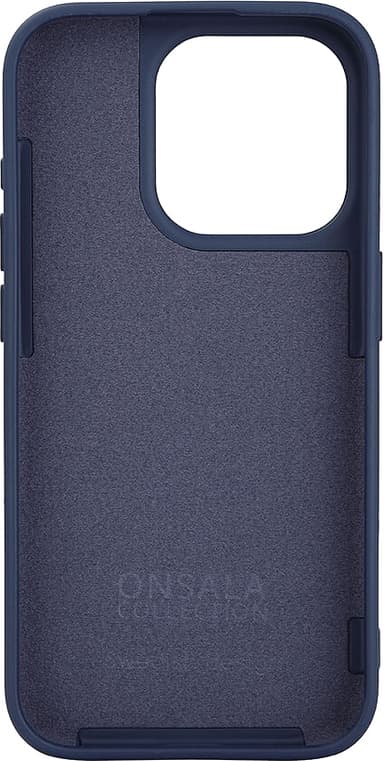 Onsala iPhone 15 Pro Silicone deksel (blå)