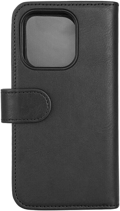 Gear 2in1 iPhone 15 Pro 7 lommebokdeksel (sort)