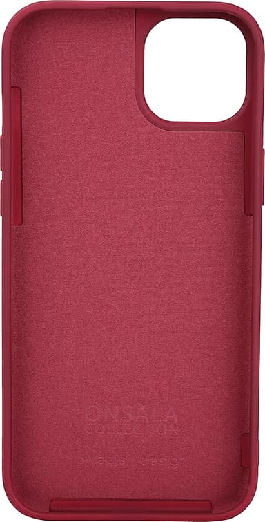 Onsala iPhone 15 Plus Silicone deksel (rød)