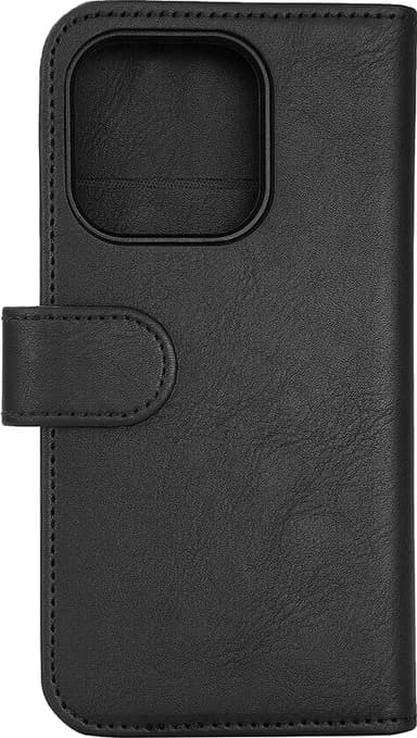 Gear 2in1 iPhone 15 Pro 3 lommebokdeksel (sort)