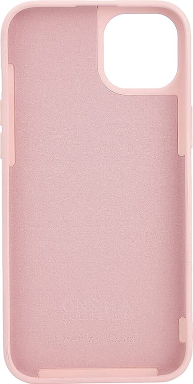 Onsala iPhone 15 Plus Silicone deksel (rosa)