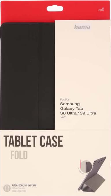 Hama nettbrettdeksel til S9 Ultra (sort)
