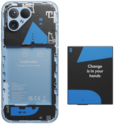 Fairphone 5 5G smarttelefon 8/256GB (blå)