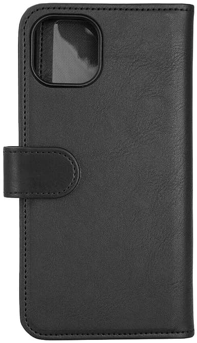 Gear 2in1 iPhone 15 Plus 7 lommebokdeksel (sort)