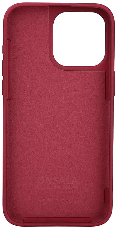 Onsala iPhone 15 Pro Max Silicone deksel (rød)