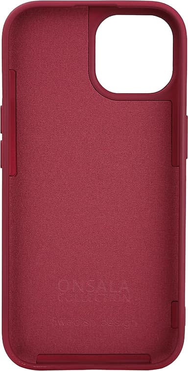 Onsala iPhone 15 Silicone deksel (rød)