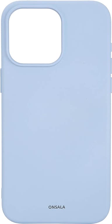 Onsala iPhone 15 Pro Max Silicone deksel (lyseblå)