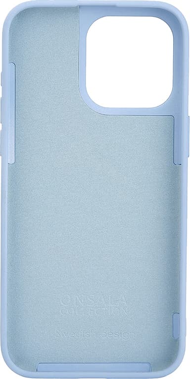 Onsala iPhone 15 Pro Max Silicone deksel (lyseblå)