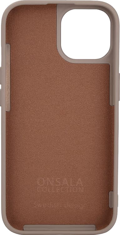 Onsala iPhone 15 Silicone deksel (beige)