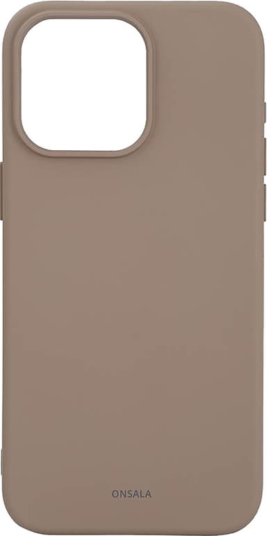 Onsala iPhone 15 Pro Max Silicone deksel (beige)