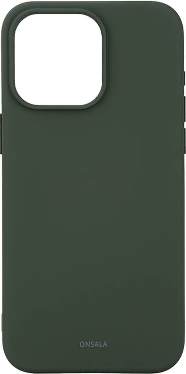 Onsala iPhone 15 Pro Max Silicone deksel (grønn)