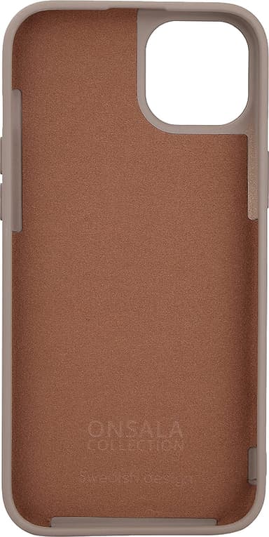 Onsala iPhone 15 Plus Silicone deksel (beige)