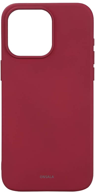 Onsala iPhone 15 Pro Max Silicone deksel (rød)