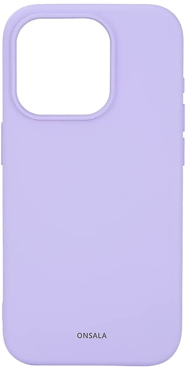 Onsala iPhone 15 Pro Silicone deksel (lilla)