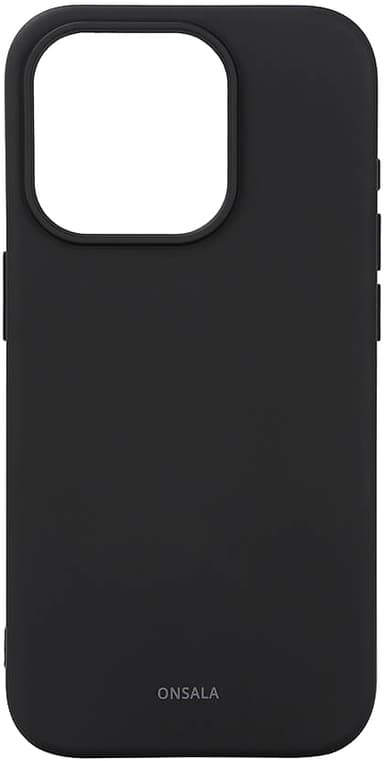 Onsala iPhone 15 Pro Silicone deksel (sort)