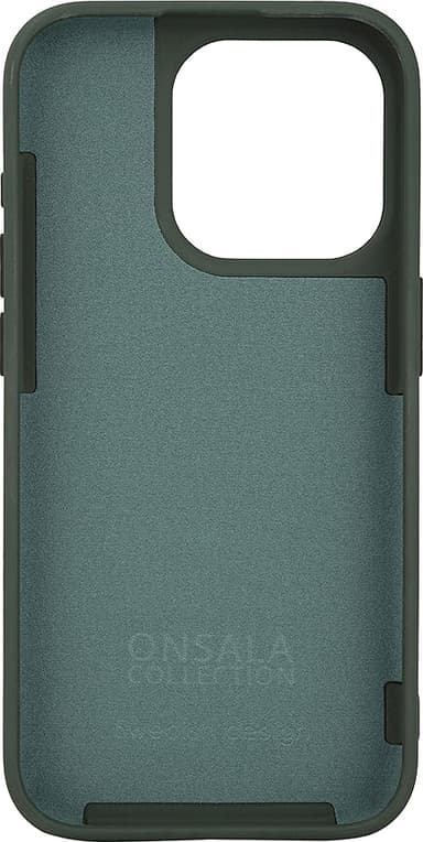 Onsala iPhone 15 Pro Silicone deksel (grønn)