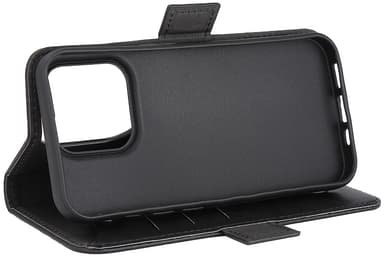 Gear iPhone 15 Pro lommebokdeksel (sort)