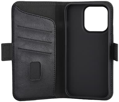 Gear iPhone 15 Pro lommebokdeksel (sort)
