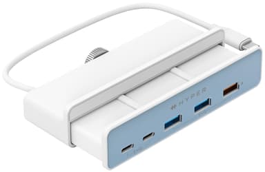 Hyper HyperDrive 5-i-1 USB-C hub til iMac 24"