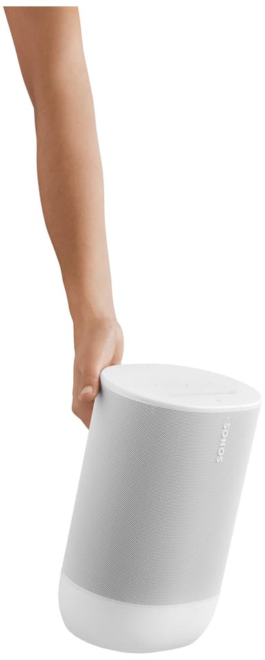Sonos Move Gen 2 trådløs bærbar høyttaler (hvit)