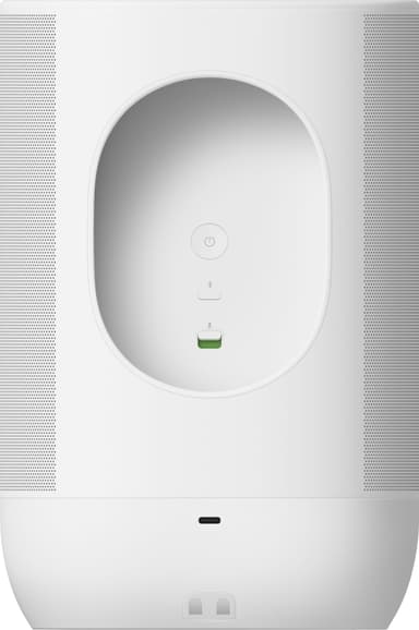 Sonos Move Gen 2 trådløs bærbar høyttaler (hvit)