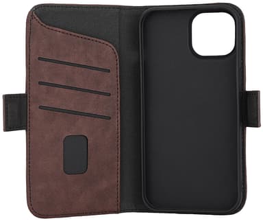 Gear iPhone 15 lommebokdeksel (brun)