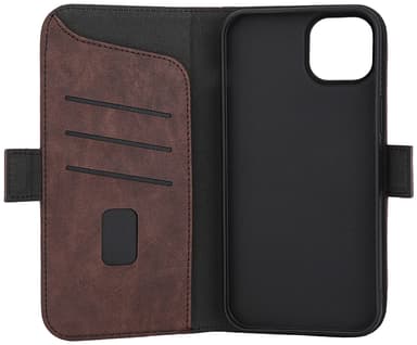 Gear iPhone 15 wallet Plus deksel (brun)