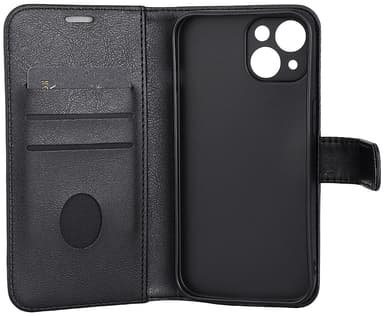 Radicover iPhone 15 Flip RFID lommebokdeksel (sort)