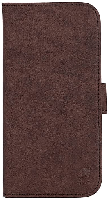 Gear iPhone 15 wallet Plus deksel (brun)