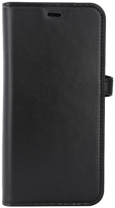 Buffalo iPhone 15 Pro Max 2-i-1 Leather MagSeries lommebokdeksel (sort)