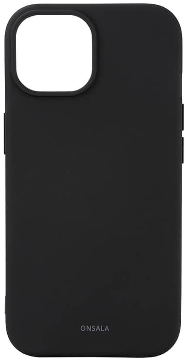 Onsala iPhone 15 Silicone deksel (sort)