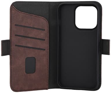 Gear iPhone 15 wallet Pro deksel (brun)