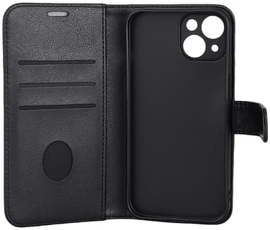Radicover iPhone 15 Flip RFID lommebokdeksel (sort)