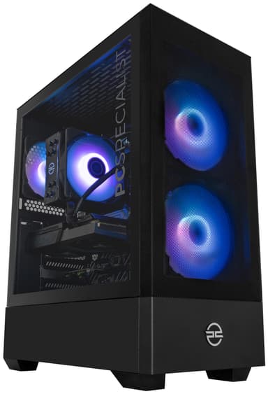 PCSpecialist Prime 501 R5-7X/16/1024/RX7700XT stasjonær gaming-PC