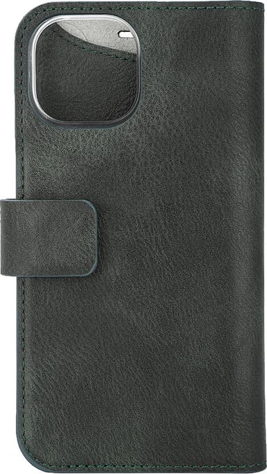 Onsala iPhone 15 Plus Magnetic Eco lommebokdeksel (grønn)