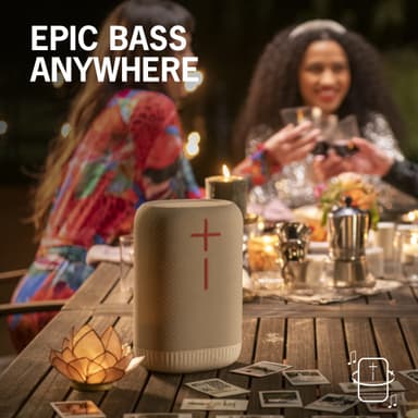 Ultimate Ears EPICBOOM bærbar trådløs høyttaler (cotton white)