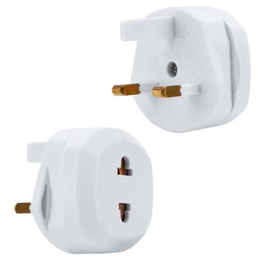 4x Socket Adapter Travel Converter (uk type g til usa)