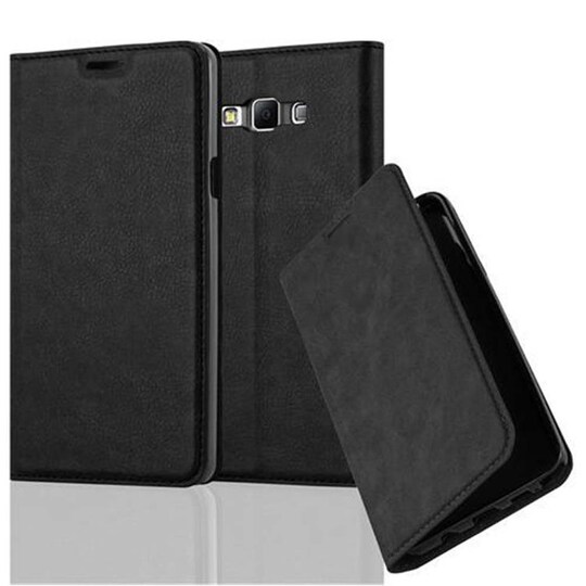 Samsung Galaxy A7 2015 lommebokdeksel case (svart)