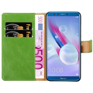 Honor 9 LITE lommebokdeksel etui (grønn)