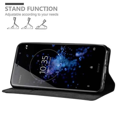 lommebokdeksel Sony Xperia XZ2 PREMIUM case (svart)