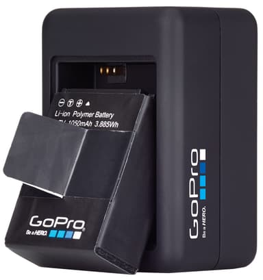 GoPro Dual batterilader Annet kameratilbehør Elkjøp Lader Dual USB GoPro Hero 4 Tilbehør actionkamera Elkjøp