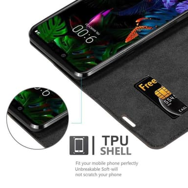 LG G8S lommebokdeksel case (brun)