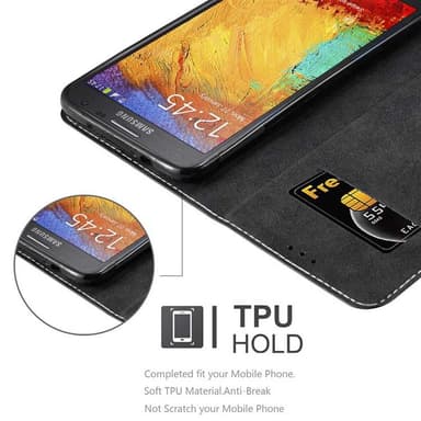 Samsung Galaxy NOTE 3 NEO Deksel Case Cover (svart)