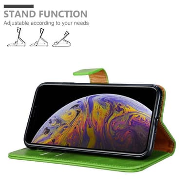 iPhone XS MAX lommebokdeksel etui (grønn)