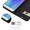 Samsung Galaxy NOTE 5 lommebokdeksel case (svart)