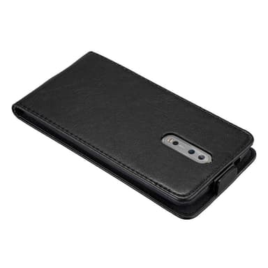 Nokia 8 2017 deksel flip cover (svart)