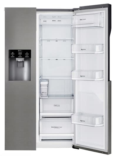 LG side-by-side kombiskap GSL361ICEV