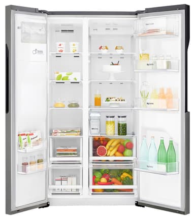 LG side-by-side kombiskap GSL361ICEV