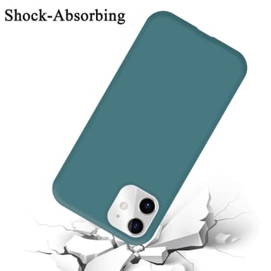 iPhone 11 silikondeksel case (grønn)